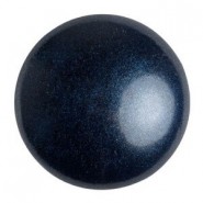 Les perles par Puca® Cabochon 25mm Metallic mat dark blue 23980/79032